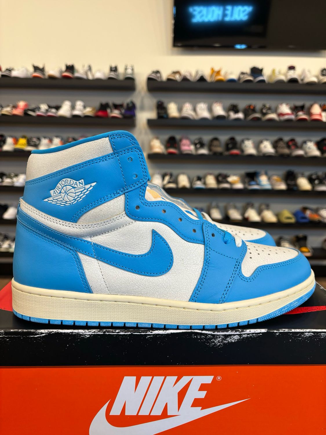 Jordan 1 Reimagined UNC Size 12 Brand New