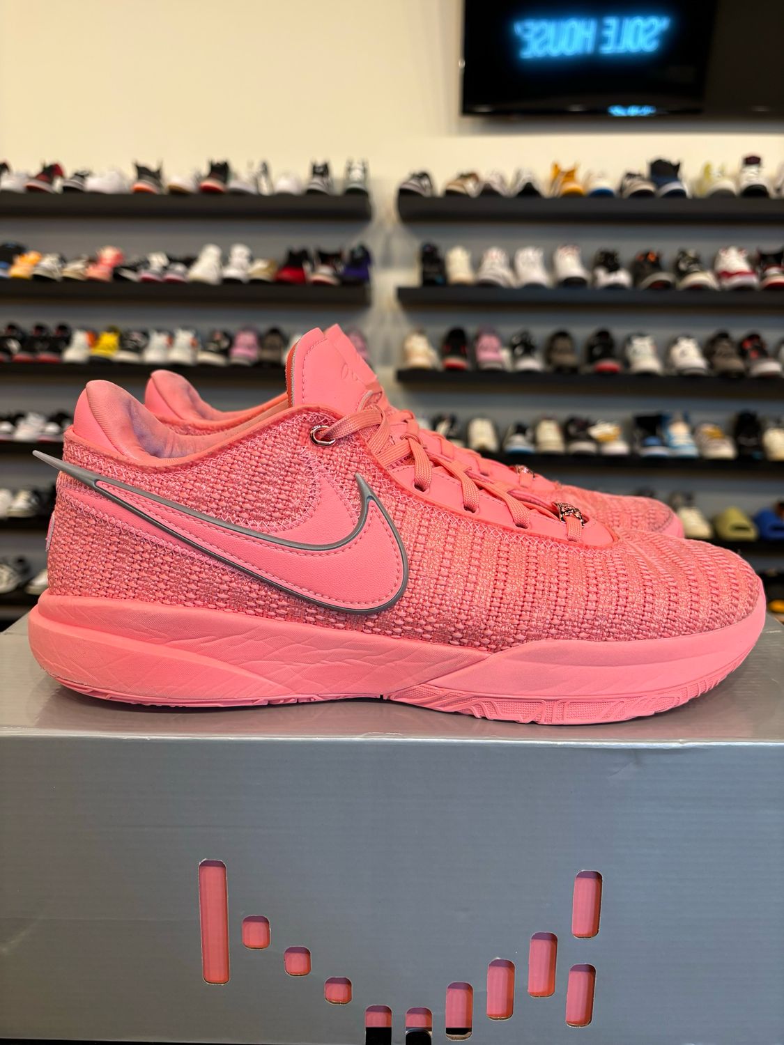 Nike LeBron 20 Pink Diamond Size 11 Pre-Owned