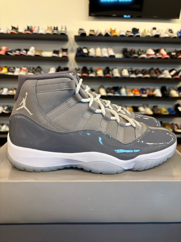 Jordan 11 Cool Grey 2021 Size 12 Pre-Owned