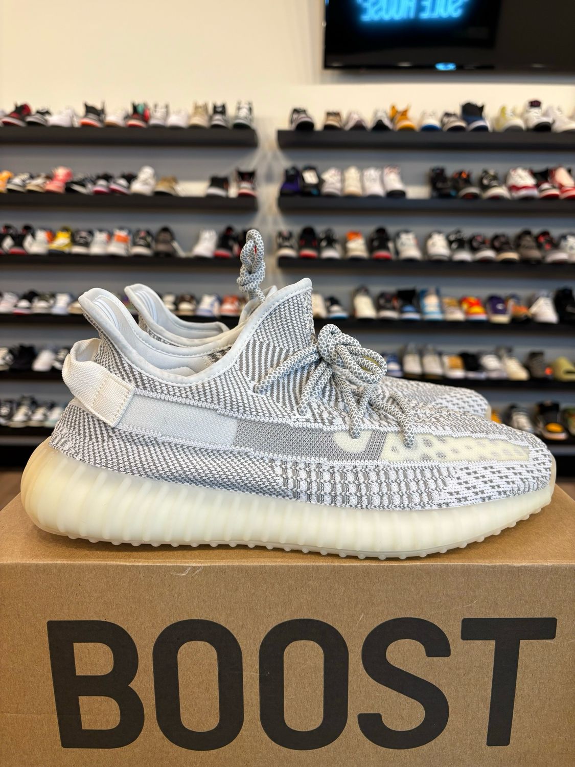 Yeezy 350 V2 Static Non-Reflective Size 11.5 Pre-Owned