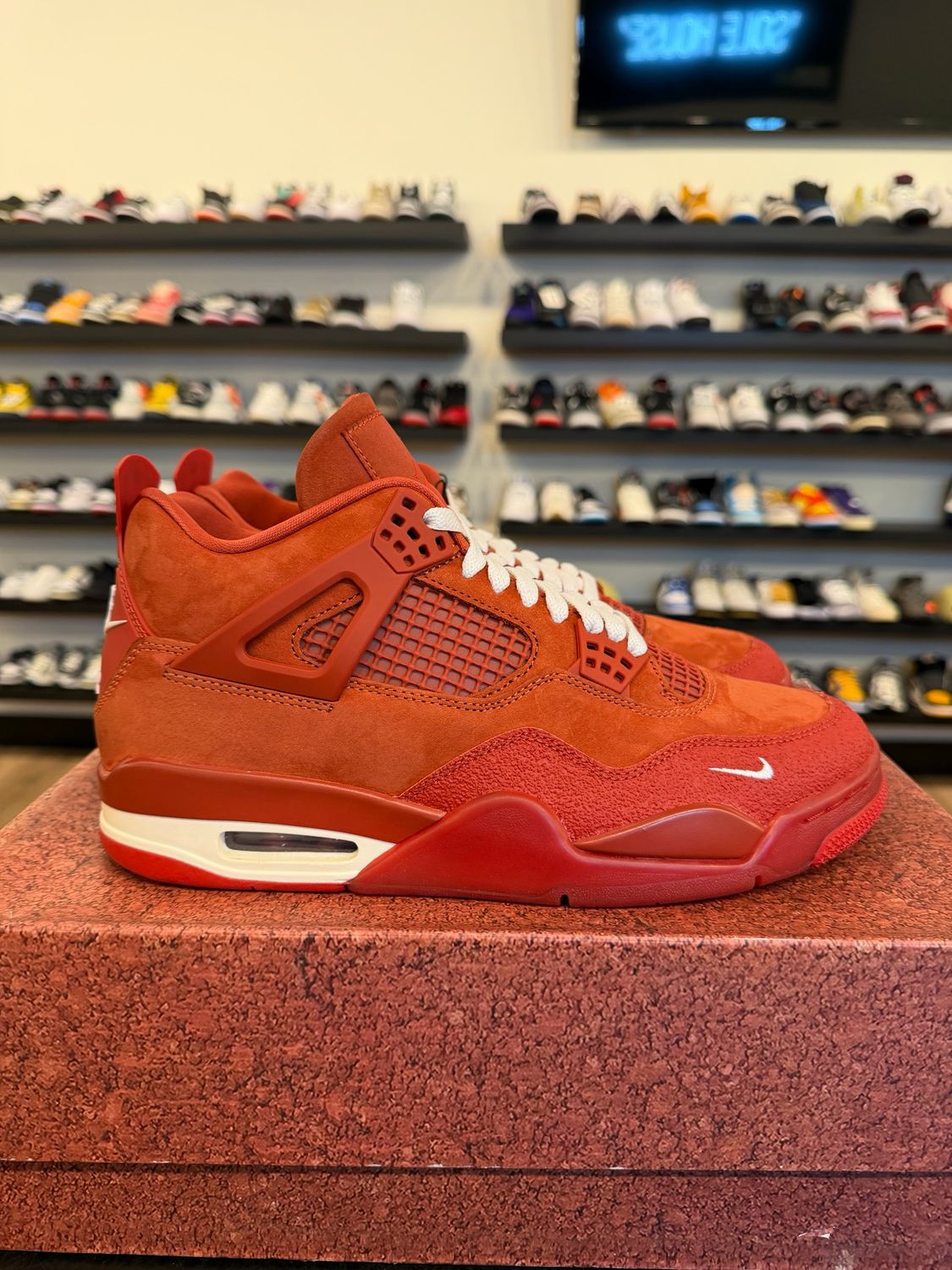 Jordan 4 Nigel Brick By Brick Size 9.5 Pre-Owned