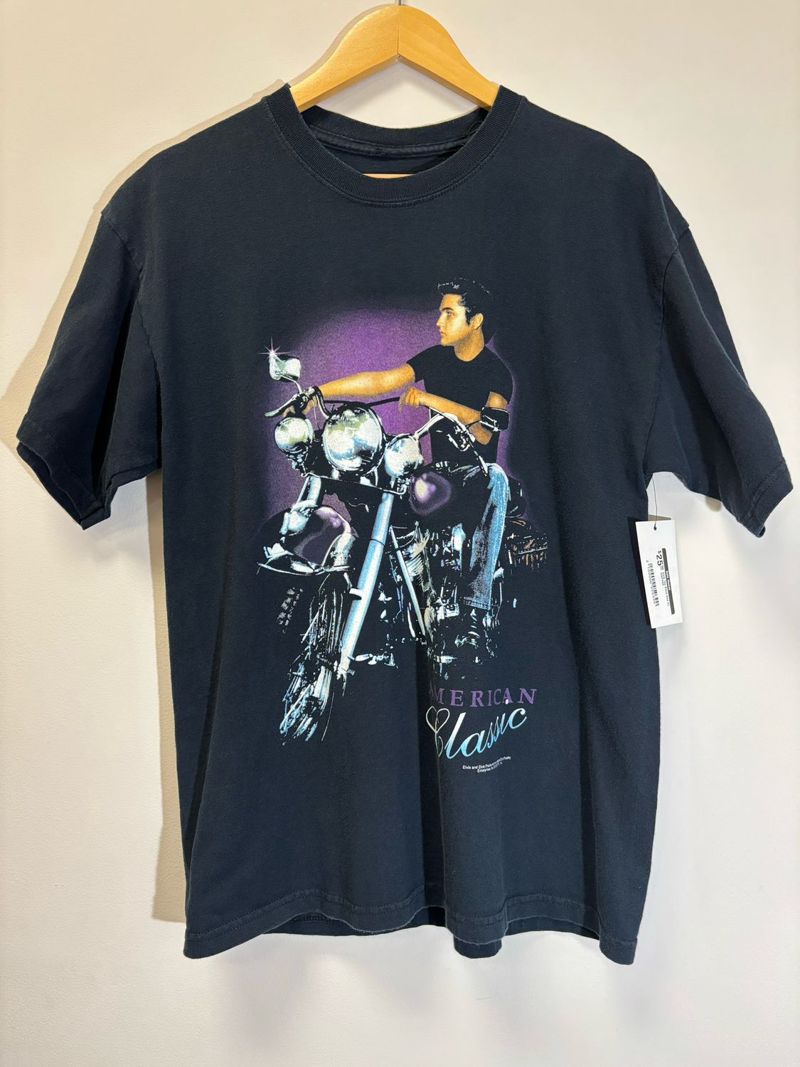 Elvis Tee Black Size XL VINTAGE