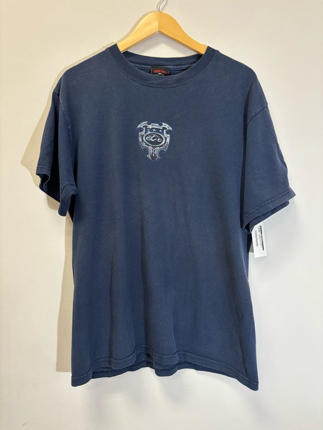 Orange County Choppers Tee Blue Size Large VINTAGE