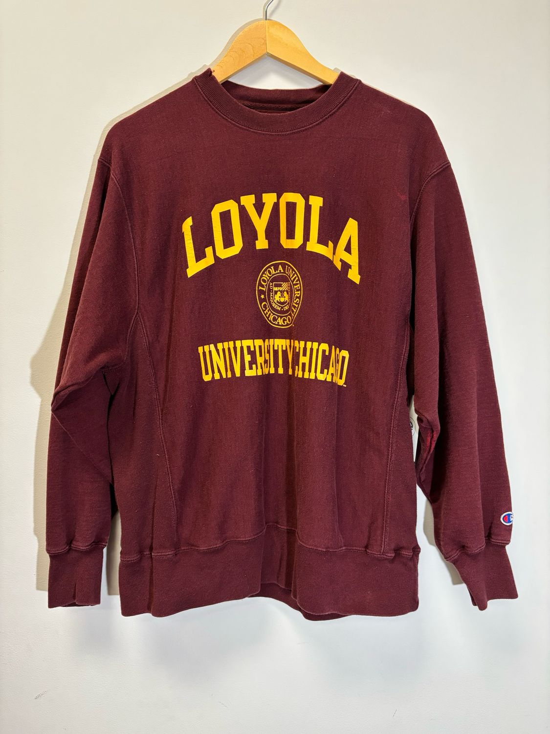 Loyola University Chicago Crewneck Size Medium VINTAGE