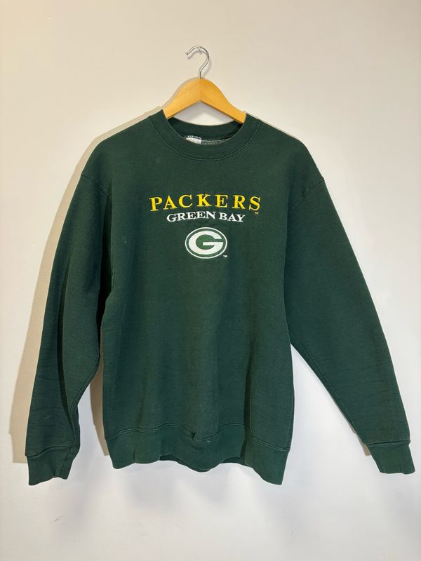Green Bay Packers Salem Crewneck Green Size Large VINTAGE