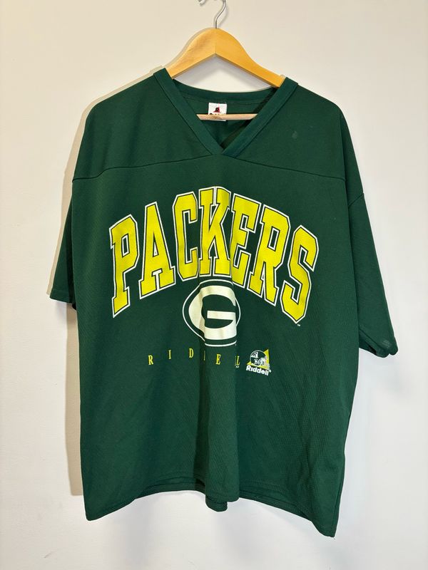 Packers Jersey Green Yellow Size XL VINTAGE