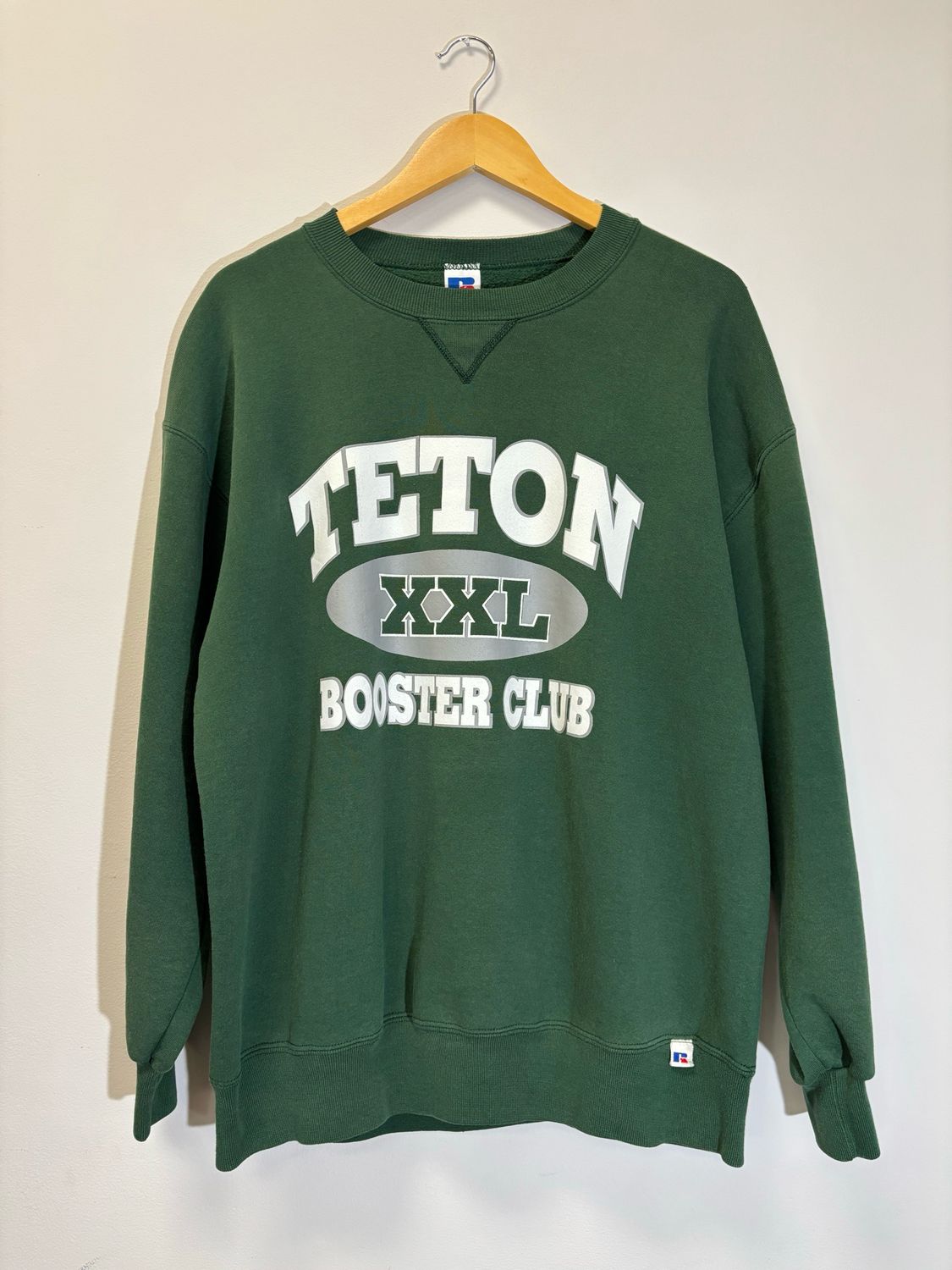 Teton College Green Crewneck Size XL VINTAGE