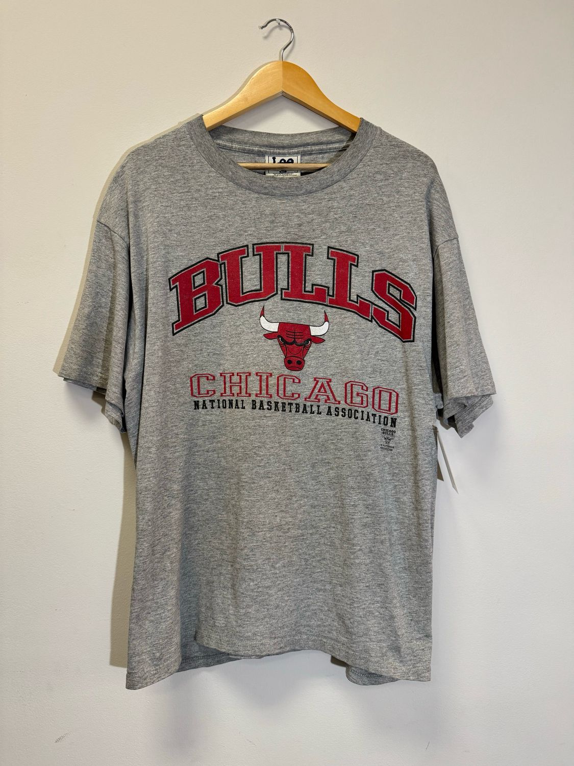 Chicago Bulls NBA Tee Grey Size XL VINTAGE