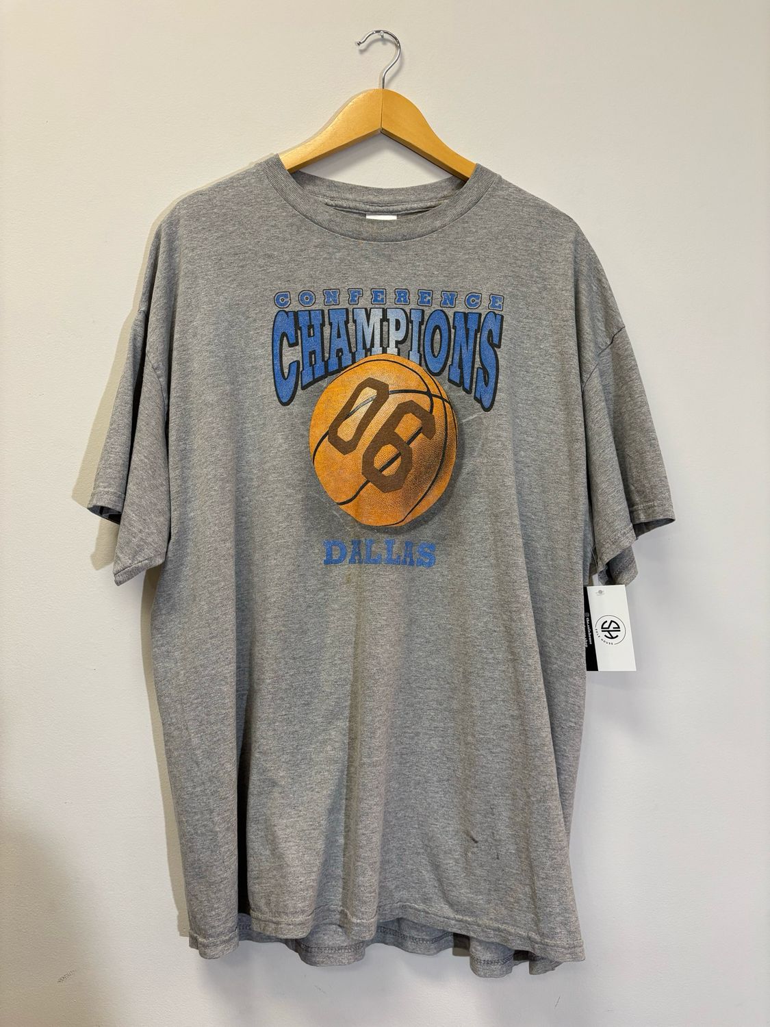 Dallas Conference Champs 2006 Tee Grey Size XXL VINTAGE