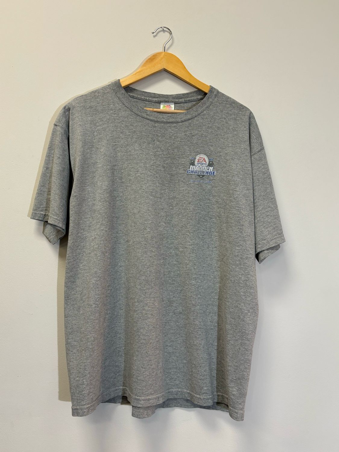 Madden Challenge 2005 Tee Grey Size XL VINTAGE