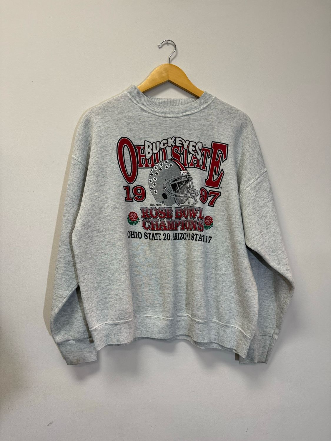 Ohio State 1997 Football Crewneck Size XL VINTAGE