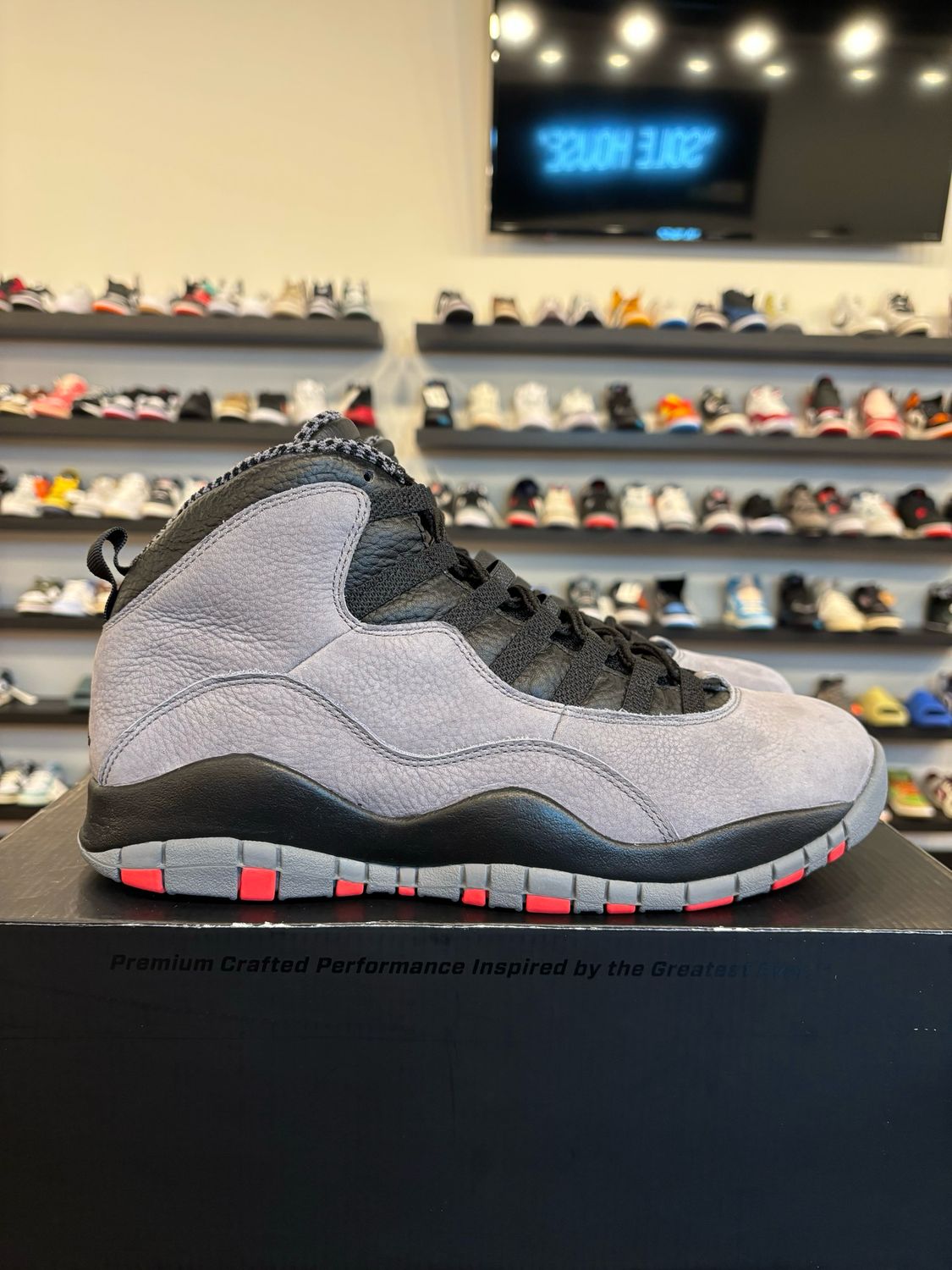 Jordan 10 Cool Grey 2014 Size 11 Brand New