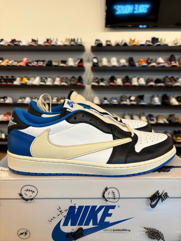 Jordan 1 Low Travis Scott Fragment Size 12 Brand New