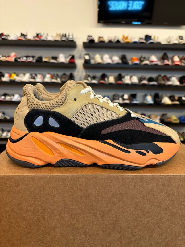 Yeezy 700 Enflame Amber Size 8.5 Pre-Owned (No Box)