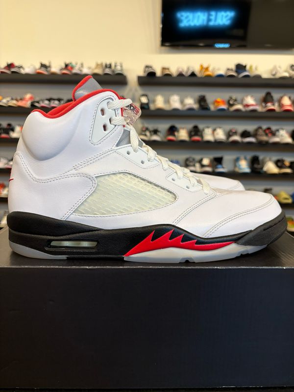 Jordan 5 Fire Red 2020 Size 12 Pre-Owned