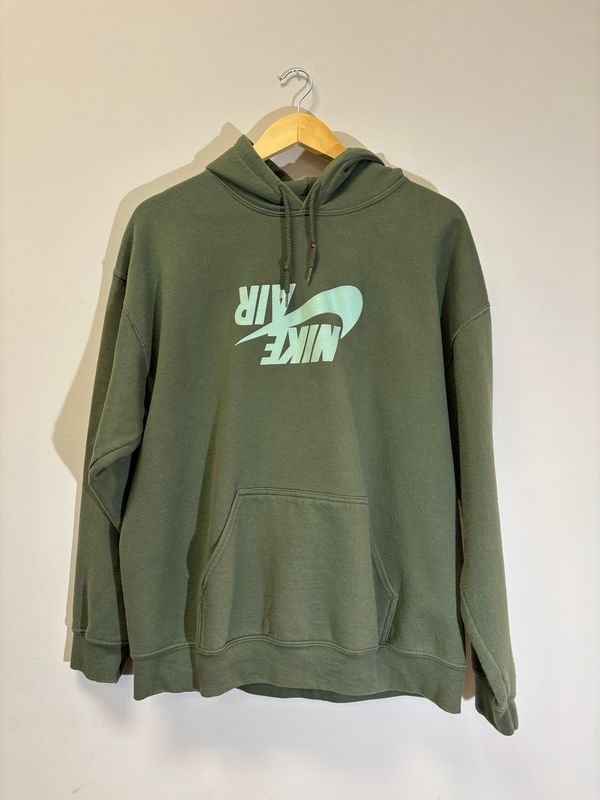 Nike Travis Hoodie Olive Size Large Pre-Owned