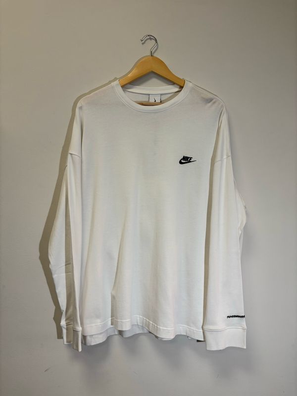 Nike G-Dragon Long Sleeve Tee White Size Medium Brand New