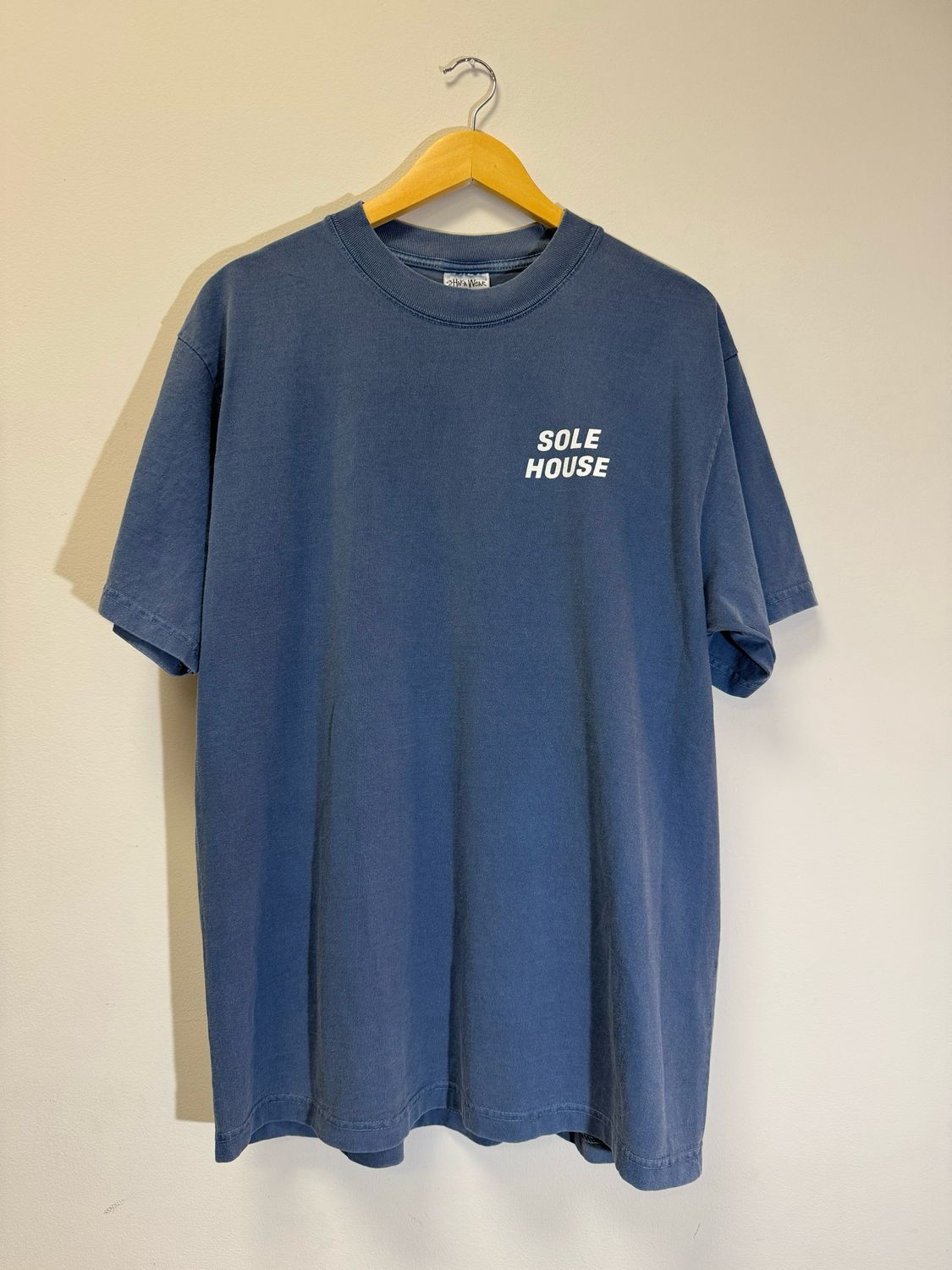 Sole House Basic Tee Blue Medium
