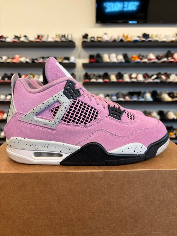 Jordan 4 Pink Orchid Size 8.5 (10W) Pre-Owned (No Box)