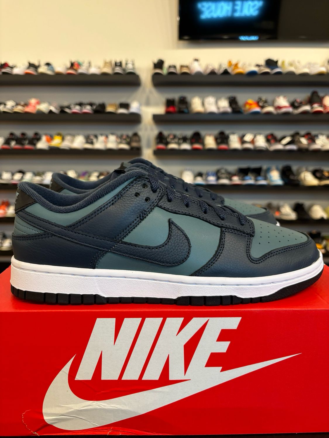 Nike Dunk Low Armory Navy Size 9.5 Brand New
