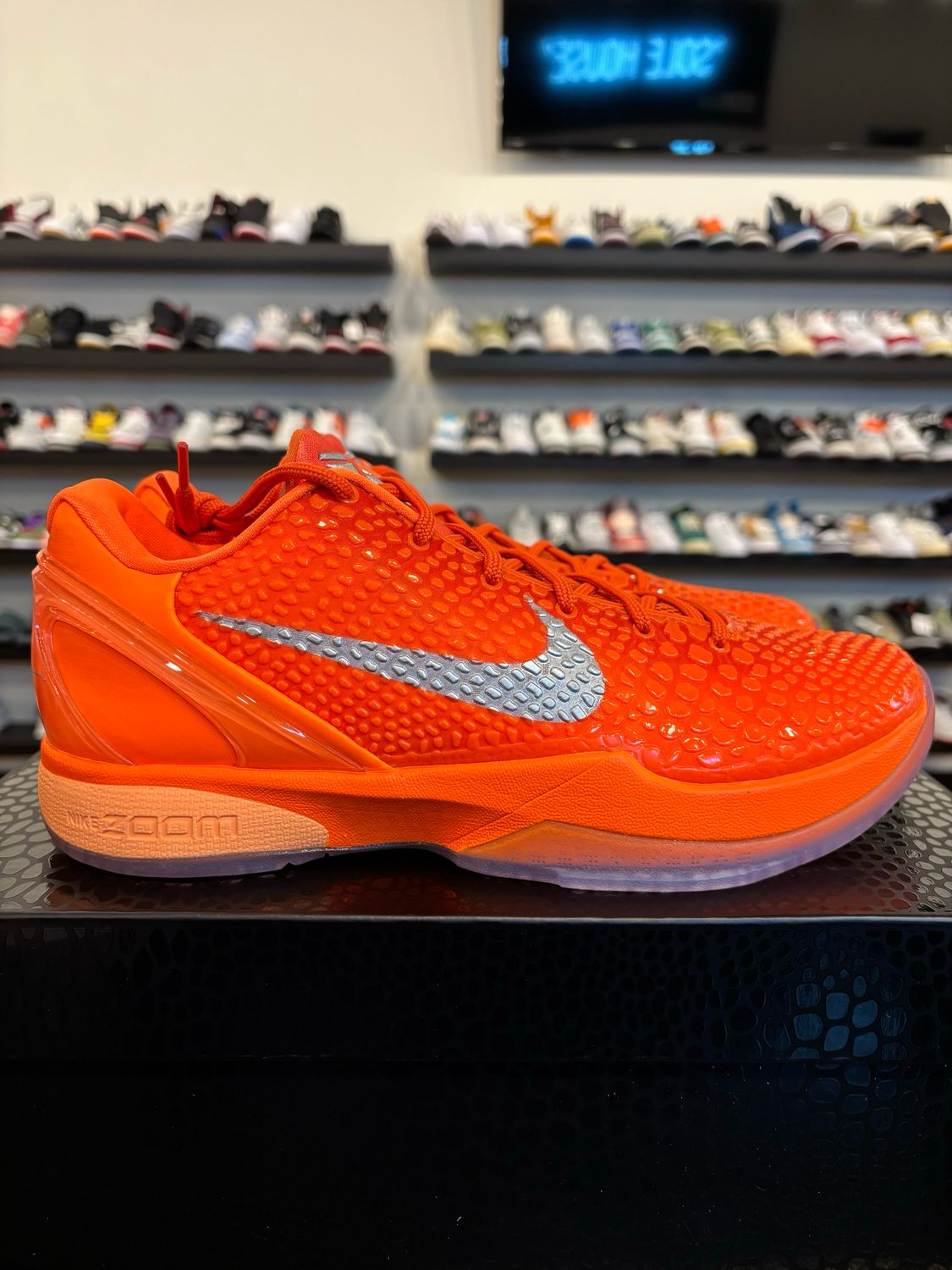 Nike Kobe 6 Protro Total Orange Size 12 Brand New
