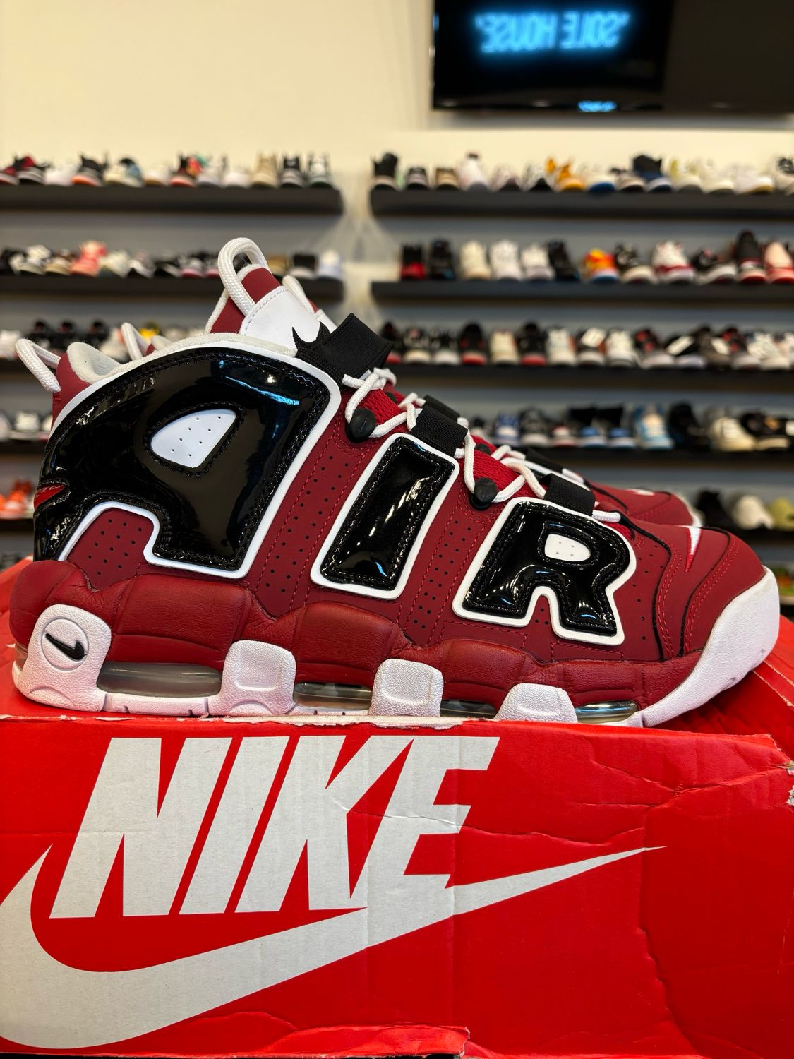 Nike Uptempo Bulls Hoops Pack Size 12 Pre-Owned