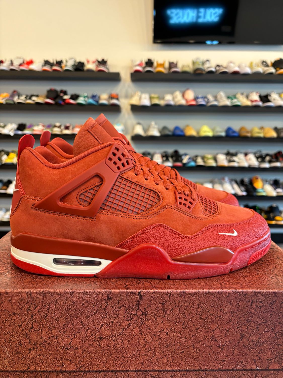 Jordan 4 Nigel Brick By Brick Size 12 Brand New