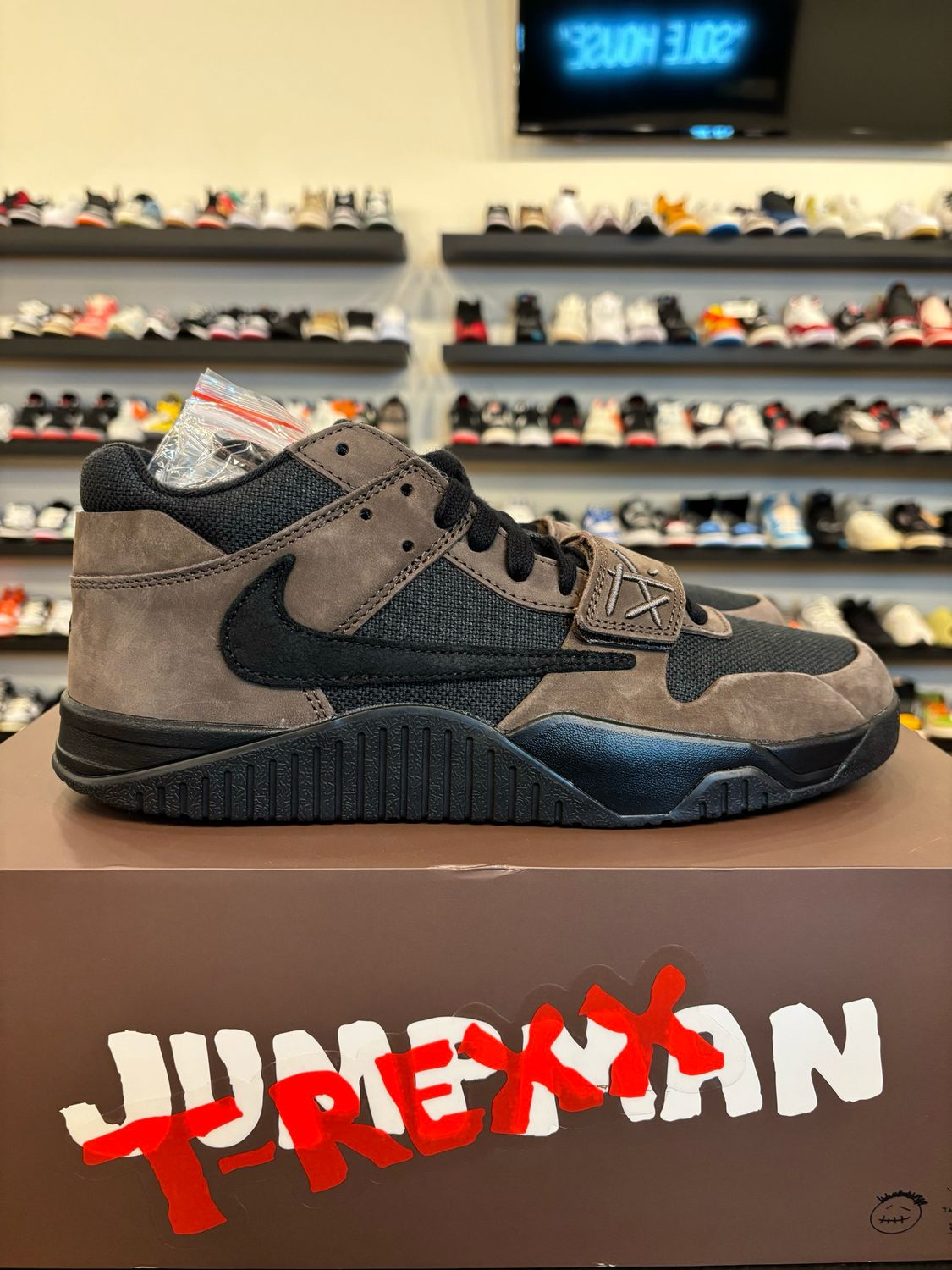 Jordan Jumpman Jack Travis Dark Mocha Size 10 Brand New