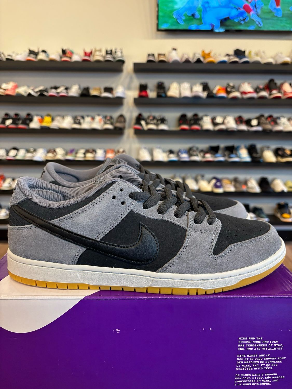 Nike SB Dunk Low Smoke Grey Size 11 Brand New