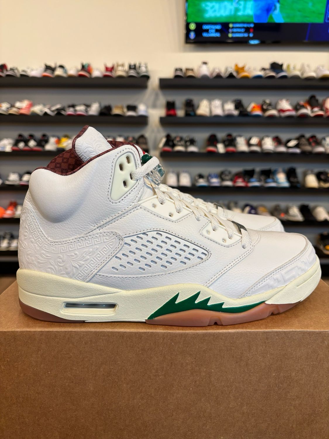 Jordan 5 El Grito Sail Size 10.5 Brand New (No Box)