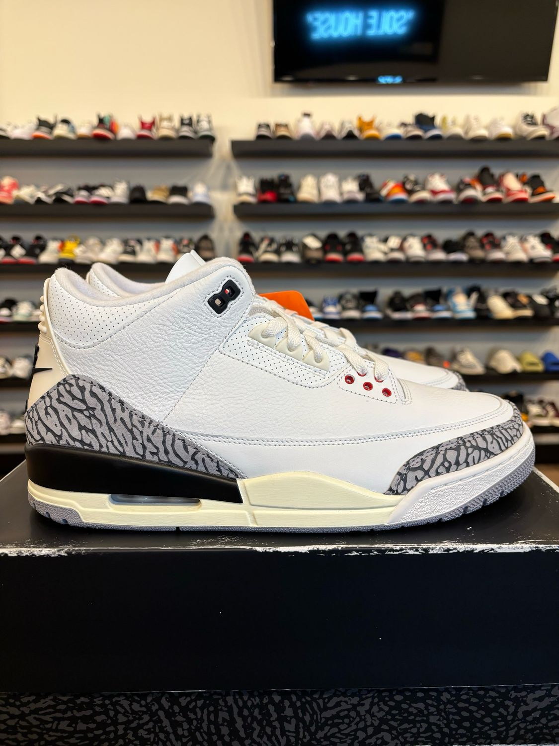 Jordan 3 White Cement Reimagined Size 12 Brand New