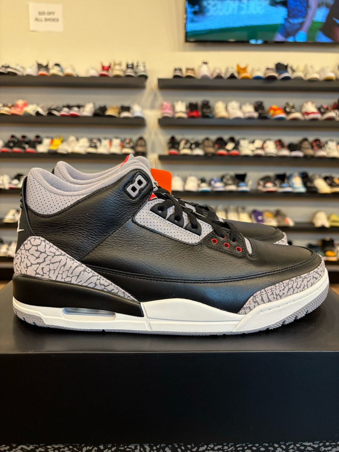 Jordan 3 Black Cement 2024 Size 11 Brand New (With Flaw)