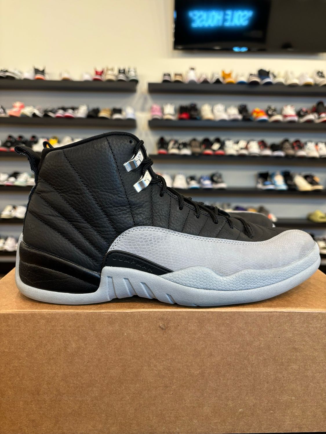 Jordan 12 Baron Size 10 Pre-Owned (No Box)