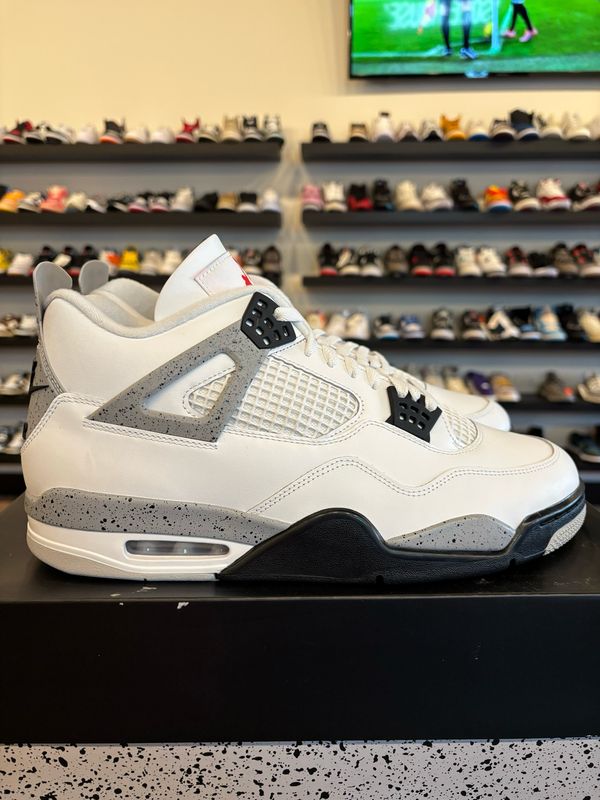 Jordan 4 White Cement 2025 Size 13 Brand New