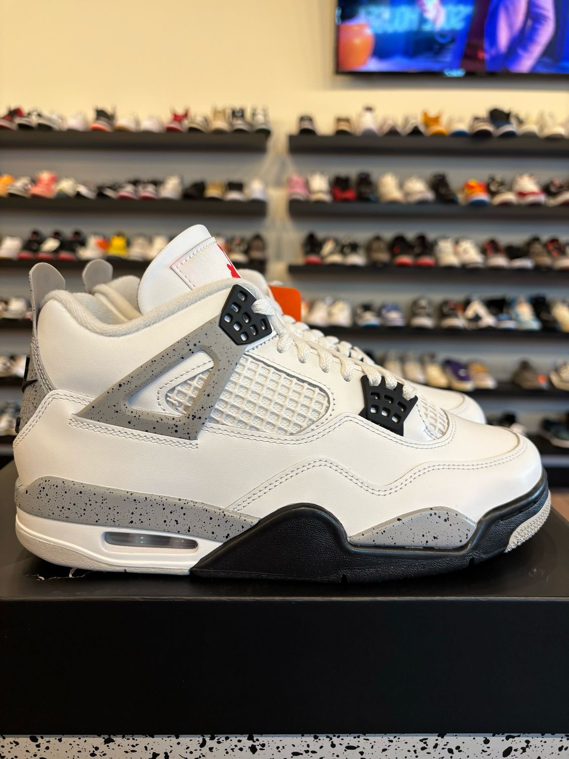 Jordan 4 White Cement 2025 Size 7 (8.5W) Brand New