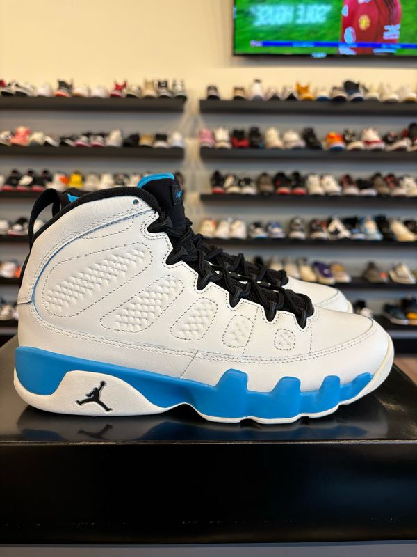 Jordan 9 Powder Blue Size 7.5 (9W) Brand New