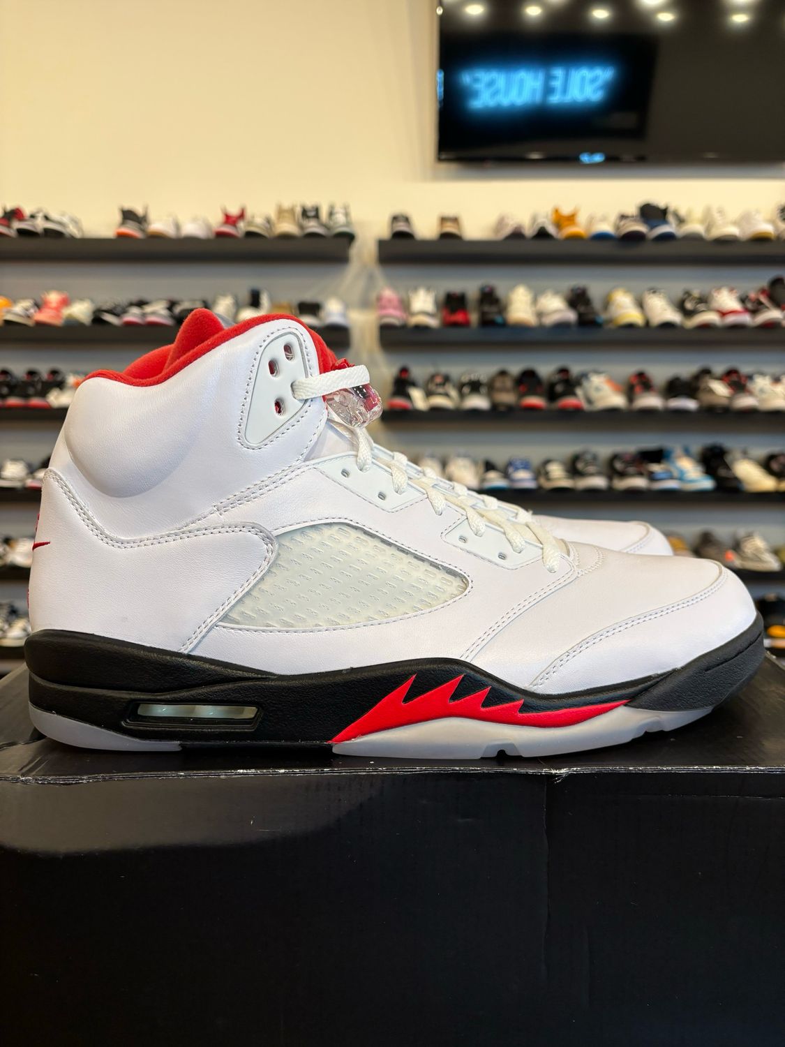 Jordan 5 Fire Red 2020 Size 14 Brand New