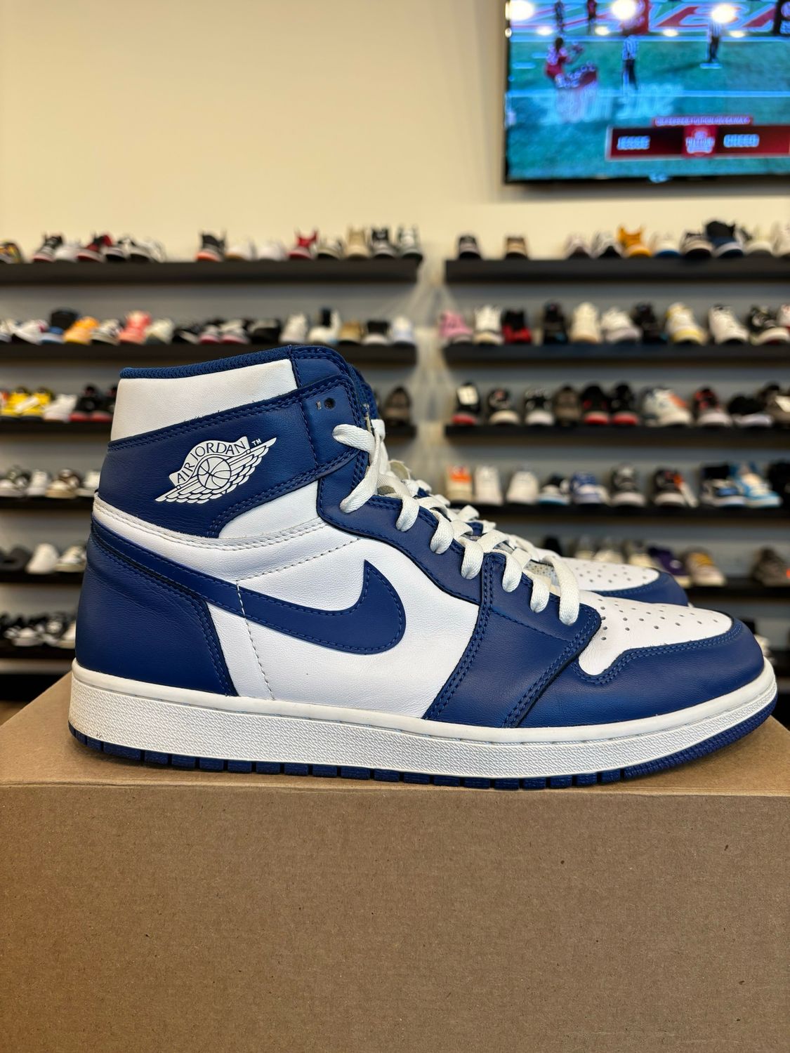 Jordan 1 Storm Blue Size 12 Pre-Owned (No Box)