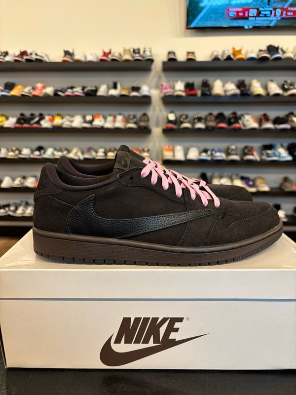 Jordan 1 Low Travis Scott Velvet Brown Size 11 Pre-Owned