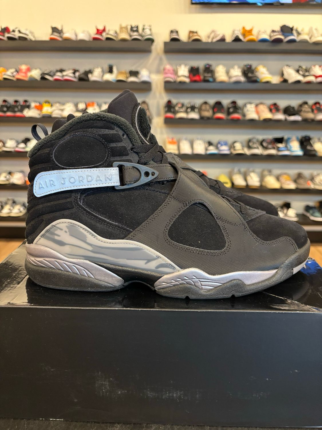 Jordan 8 Winterized Gun Smoke Size 12 Pre-Owned