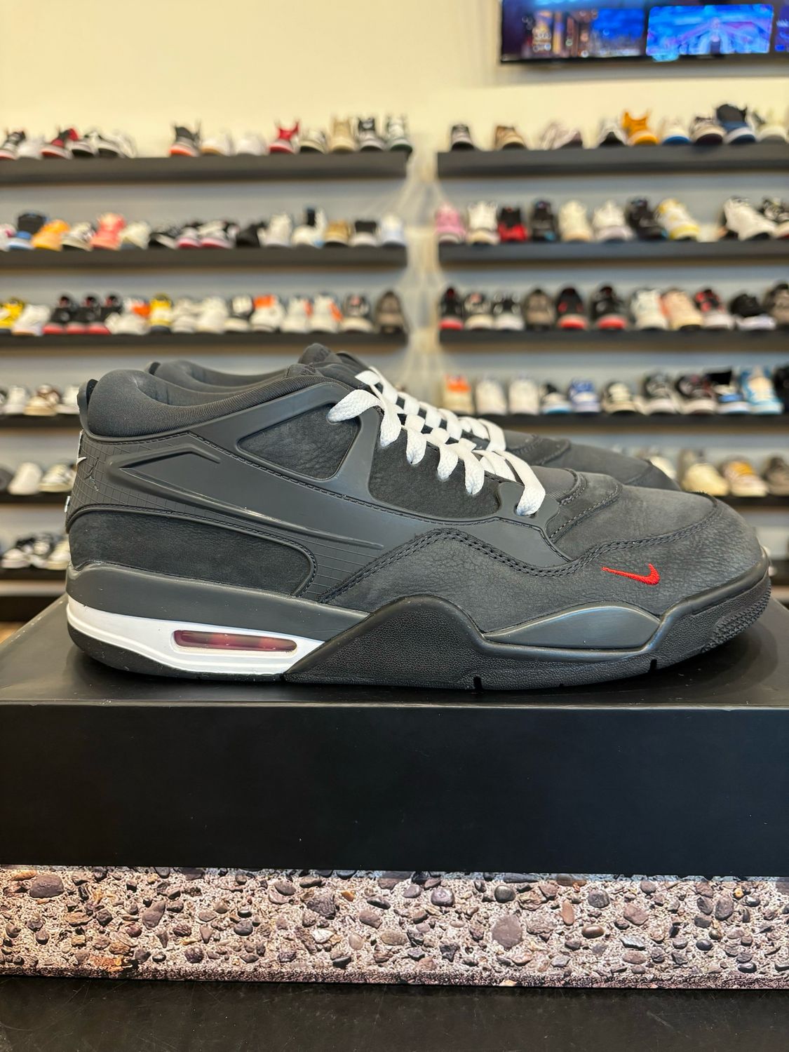 Jordan 4 RM Nigel Grey Size 10.5 Pre-Owned