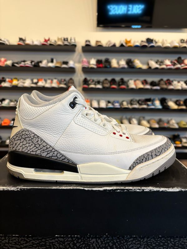 Jordan 3 Reimagined White Cement Size 9.5 Pre-Owned