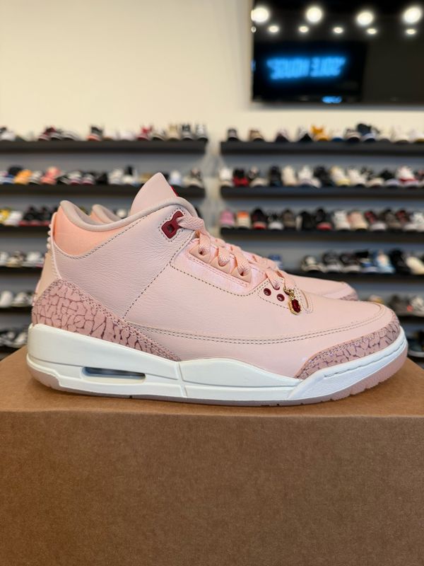 Jordan 3 Valentines Day Size 8.5 (10W) Pre-Owned (No Box)