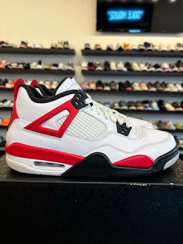 Jordan 4 Red Cement Size 7Y (8.5W) Pre-Owned