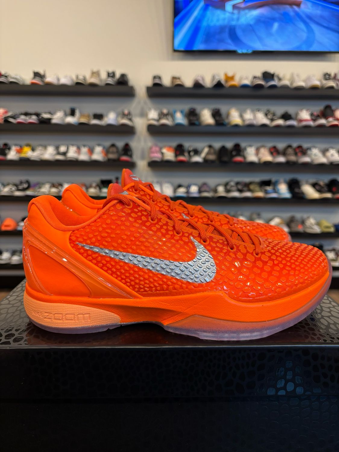 Nike Kobe 6 Total Orange Size 9 Brand New