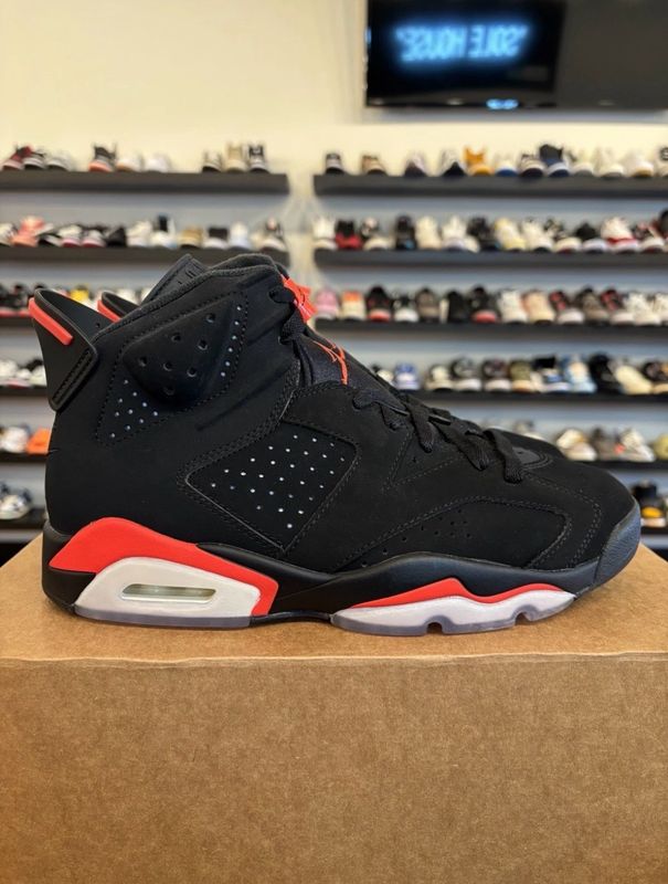 Jordan 6 Black Infrared 2019 Size 8 Brand New (No Box)