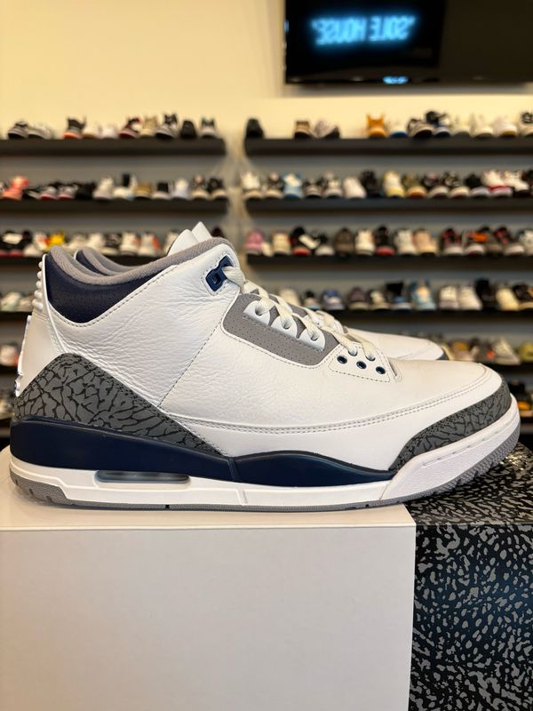 Jordan 3 Navy Size 12 Pre-Owned