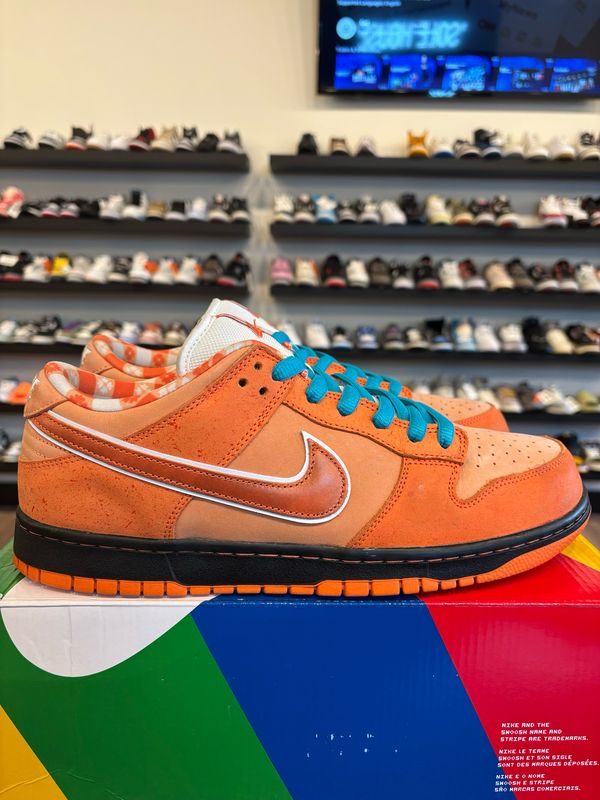 Nike SB Dunk Low Orange Lobster Size 12 Pre-Owned