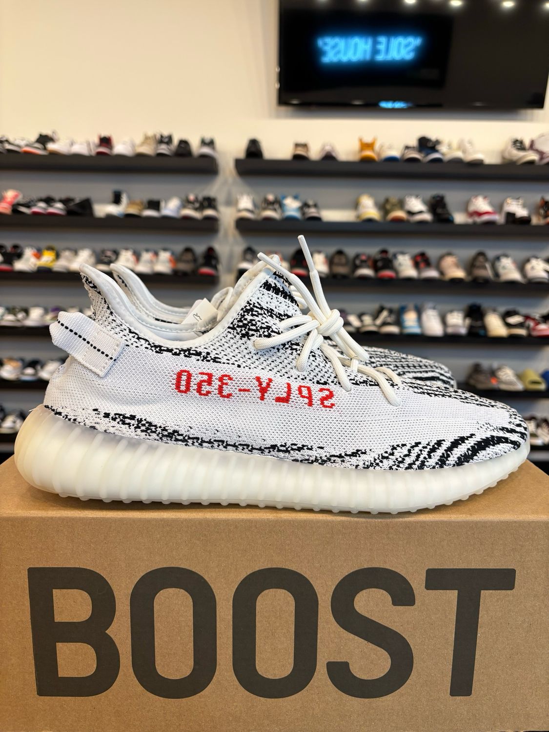 Yeezy 350 V2 Zebra Size 14 Brand New