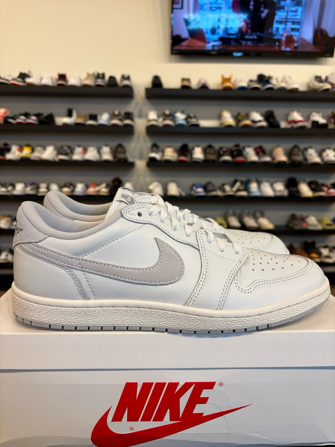 Jordan 1 Low Neutral Grey '85 Size 12 Pre-Owned